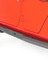 Rough Country Rock Sliders for Jeep Gladiator JT 2020-2022, 67" Steel, Black Powder Coat                                     - 90802 - Image 4