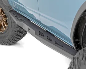 Rough Country Rock Sliders Heavy Duty 4-Door Ford Bronco 4WD 2021-2025