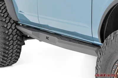 Rough Country Rock Sliders Heavy Duty 4-Door Ford Bronco 4WD 2021-2025 - 90803