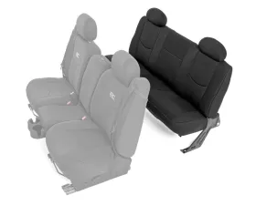 Rough Country Rear Seat Covers Full Bench Chevy | GMC 1500 99-06 & Classic
