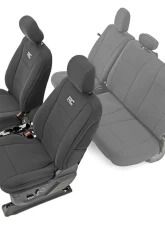 Rough Country Neoprene Seat Covers for Ford F-150 2015-2023, F-250 & F-350 2017-2023                                     - 91016 - Image 5
