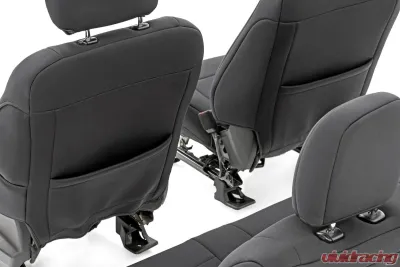 Rough Country Seat Covers Rear Bench Seat Ford F-150 | Lightning | F-250 | F-350 2015-2025 - 91017