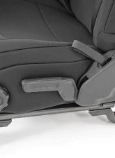 Rough Country Neoprene Seat Cover Set for 2018-2020 Jeep Wrangler JL, Black                                     - 91020 - Image 4