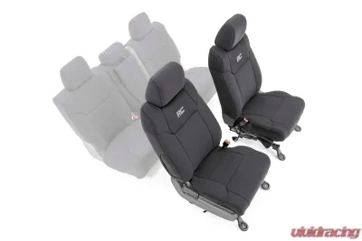 Rough Country Seat Covers Front w/Console Cover Toyota Tundra 2WD | 4WD 2014-2021 - 91026A