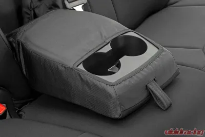 Rough Country Seat Covers for 2014-2021 Toyota Tundra Crew Cab with Console Cover and Rear - 91027A