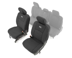 Rough Country Neoprene Rear Seat Covers Ram 1500 2009-2018