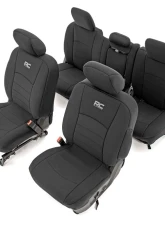 Rough Country Neoprene Front and Rear Seat Covers Ram 1500 2009-2018                                     - 91029 - Image 4