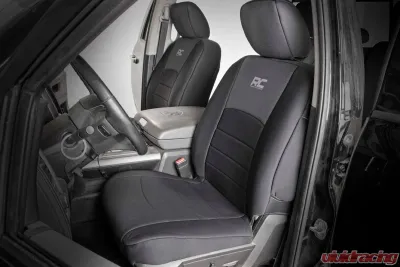 Rough Country Neoprene Front and Rear Seat Covers Ram 1500 2009-2018 - 91029