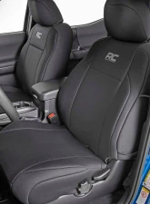Rough Country Seat Covers Front Double Cab Toyota Tacoma 2WD | 4WD 2016-2023                                     - 91030 - Image 2