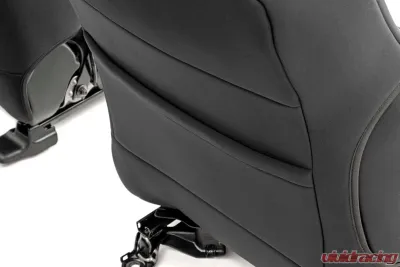 Rough Country Seat Covers Front Double Cab Toyota Tacoma 2WD | 4WD 2016-2023 - 91030
