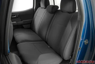 Rough Country Seat Covers FR & RR Double Cab Toyota Tacoma 2WD | 4WD 2016-2023 - 91031