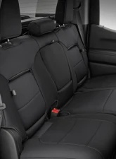 Rough Country GM Neoprene Seat Covers Front and Rear w/Back Storage Black Chevrolet Silverado 2019-2021                                     - 91037 - Image 3