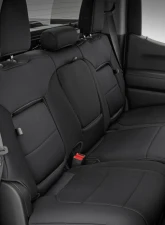 Rough Country Seat Covers First and Second Row Without Backseat Storage or Cup Holder Chevy Silverado 1500 2WD 4WD 2019-2022                                     - 91039 - Image 3
