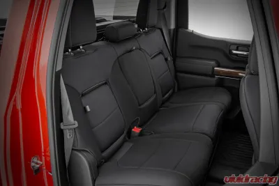 Rough Country Seat Covers First and Second Row Without Backseat Storage or Cup Holder Chevy Silverado 1500 2WD 4WD 2019-2022 - 91039