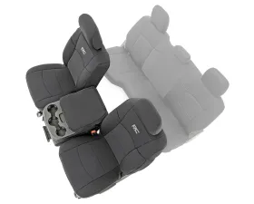 Rough Country Seat Covers First Row w/Bucket Seats Ram 2500 2WD 4WD 2019-2022
