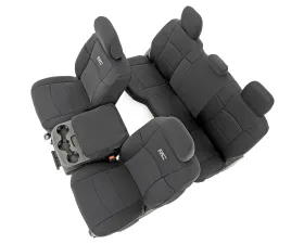 Rough Country Seat Covers First and Second Row w/Full Rear Sit Ram 2500 2WD 4WD 2019-2022