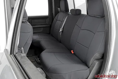 Rough Country Seat Covers First and Second Row w/Full Rear Sit Ram 2500 2WD 4WD 2019-2022 - 91043