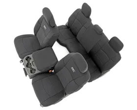 Rough Country Seat Covers First and Second Row w/60 | 40 Rear Sit Ram 2500 2WD 4WD 2019-2022