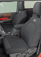Rough Country Seat Covers Bucket Seats FR & RR Ford Bronco 2 Door 4WD 2021-2025                                     - 91050 - Image 6