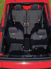 Rough Country Seat Covers Bucket Seats FR & RR Ford Bronco 2 Door 4WD 2021-2025                                     - 91050 - Image 5