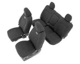 Rough Country Seat Covers Front Bucket Rear Bench Chevy | GMC Canyon | Colorado 15-22
