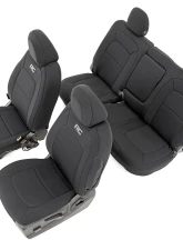 Rough Country Seat Covers Front Bucket Rear Bench Chevy | GMC Canyon | Colorado 15-22                                     - 91051 - Image 6