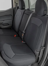 Rough Country Seat Covers Front Bucket Rear Bench Chevy | GMC Canyon | Colorado 15-22                                     - 91051 - Image 4