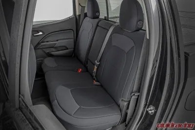 Rough Country Seat Covers Front Bucket Rear Bench Chevy | GMC Canyon | Colorado 15-22 - 91051