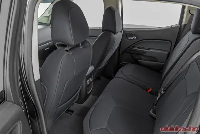 Rough Country Seat Covers Front Bucket Rear Bench Chevy | GMC Canyon | Colorado 15-22 - 91051