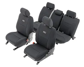 Rough Country Seat Covers FR & RR Crew Cab Toyota Tacoma 2WD | 4WD 2005-2015