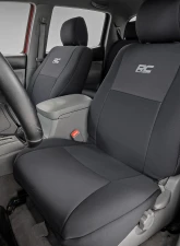 Rough Country Seat Covers FR & RR Crew Cab Toyota Tacoma 2WD | 4WD 2005-2015                                     - 91052 - Image 2