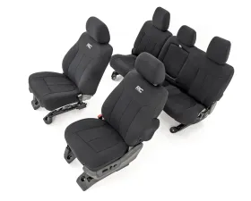 Rough Country Seat Covers Front and Rear Ford F-250 | F-350 Super Duty 2WD | 4WD 11-16
