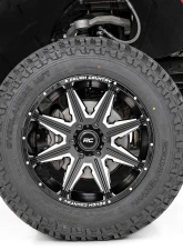 Rough Country 91M Series Wheel 20x12 Gloss Black 8x180 -44mm for Chevy/GMC 2011-2024                                     - 91201206M - Image 6