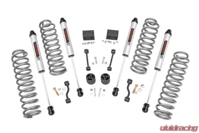 Rough Country 2.5" Lift Kit w/V2 Monotube Jeep Wrangler JL 2 Door 2018-2022 - 91370