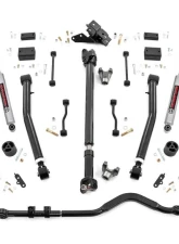 Rough Country 3.5" Lift Kit Adj Lower FR D/S Jeep Wrangler Unlimited 4WD 24-25                                     - 91530 - Image 6