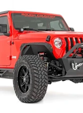 Rough Country 3.5" Lift Kit Adj Lower FR D/S Jeep Wrangler Unlimited 4WD 24-25                                     - 91530 - Image 2