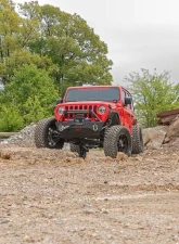 Rough Country 3.5" Lift Kit Adj Lower FR D/S Jeep Wrangler Unlimited 4WD 24-25                                     - 91530 - Image 5