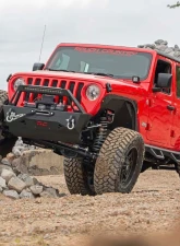 Rough Country 3.5" Lift Kit Adj Lower FR D/S Jeep Wrangler Unlimited 4WD 24-25                                     - 91530 - Image 6