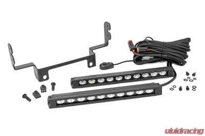 Rough Country 10" Slimline LED Bumper Kit Dual Honda 2016-2022 - 92004