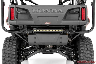 Rough Country 20" LED Light Under Bed Mount for Honda Pioneer 2016-2024, Black Single Row - 92006