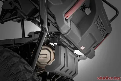 Rough Country 20" LED Light Under Bed Mount for Honda Pioneer 2016-2024, Black Single Row - 92006