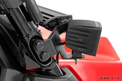 Rough Country Dual LED Cube Kit Black Series w/White DRL Honda 2016-2022 - 92011