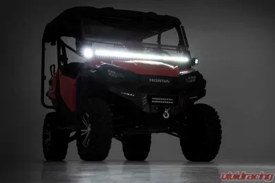 Rough Country 50-Inch LED Light Bar Kit for Honda Pioneer 2016-2024, Black Series - 92014
