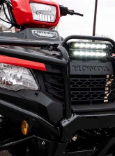 Rough Country LED Light Bumper Mount 6" Black Slimline Pair Honda Foreman Rancher 2019-2021                                     - 92016 - Image 6