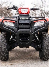 Rough Country LED Light Bumper Mount 6" Black Slimline Pair Honda Foreman Rancher 2019-2021                                     - 92016 - Image 3