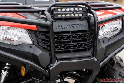 Rough Country LED Light Bumper Mount 6" Black Slimline Pair Honda Foreman Rancher 2019-2021 - 92016