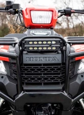 Rough Country LED Light Bumper Mount 6" Black Slimline Pair Honda Foreman Rancher 2019-2021                                     - 92016 - Image 5