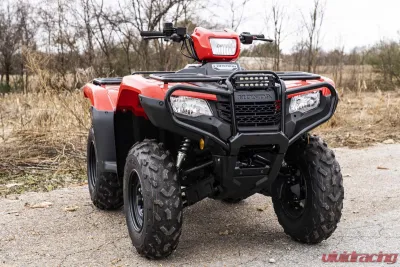 Rough Country LED Light Bumper Mount 6" Black Slimline Pair Honda Foreman Rancher 2019-2021 - 92016