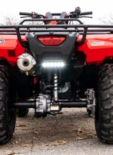 Rough Country 6-Inch LED Light Bar Rear Mount for Honda Foreman 2019-2021, Black Slimline                                     - 92018 - Image 3