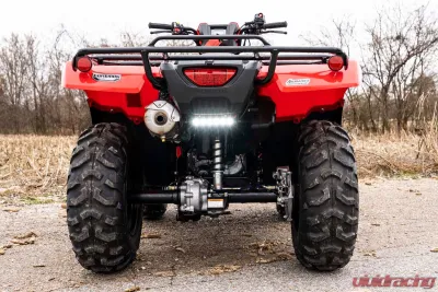 Rough Country 6-Inch LED Light Bar Rear Mount for Honda Foreman 2019-2021, Black Slimline - 92018
